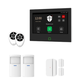 Kit base antifurto casa wireless HT710 con Wi-Fi e 4G LTE pronto all'uso