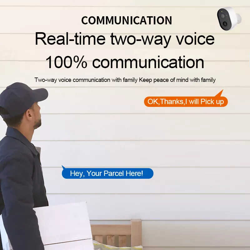 Installazione wireless telecamera a batteria senza cavi