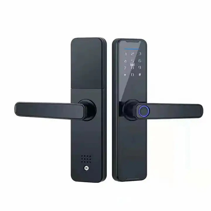 Serratura di sicurezza intelligente con impronta digitale, combinazione e chiavi